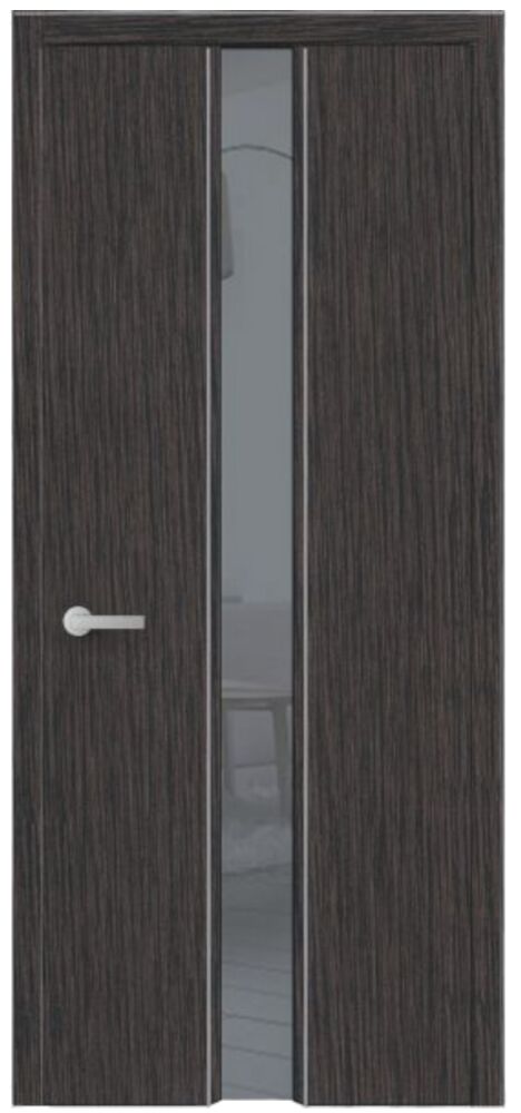 Двери межкомнатные Wakewood Forte plus 04 Венге магия, стекло сатин