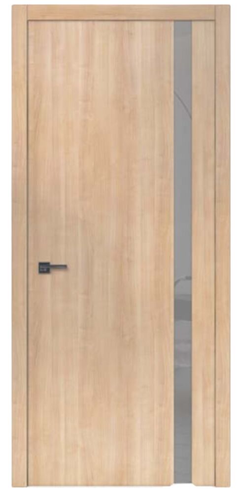 Двери межкомнатные Wakewood Forte plus 02 Тик светлый, стекло сатин