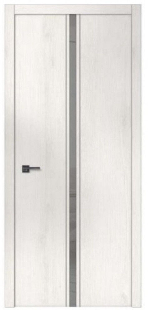 Двери межкомнатные Wakewood Forte clear 03 Ясень белый, стекло сатин