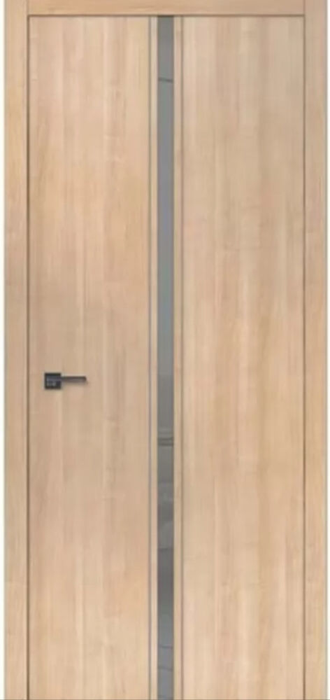 Двери межкомнатные Wakewood Forte clear 03 Тик светлый, стекло сатин