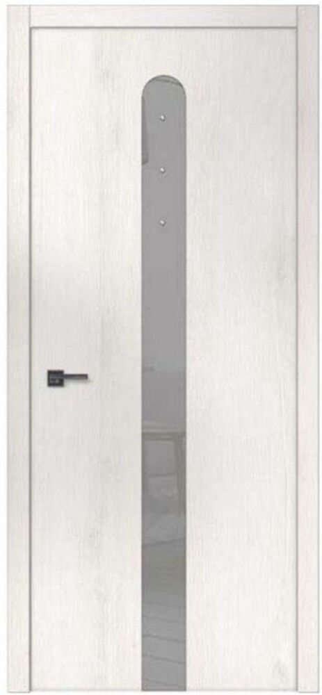 Двери межкомнатные Wakewood Forte clear 07 Ясень белый, стекло сатин