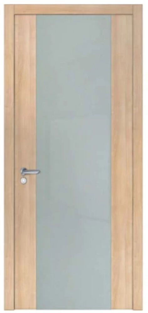 Двери межкомнатные Wakewood Forte clear 12 Тик светлый, стекло сатин