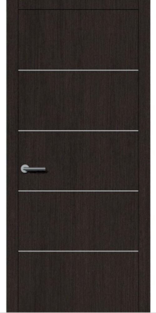 Двері міжкімнатні Wakewood Forte 14 Венге з молдингом