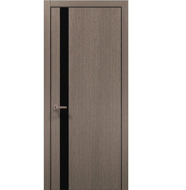 Двері міжкімнатні Папа Карло Plato PL-04 Дуб сірий ПП (глухі-щитові)
