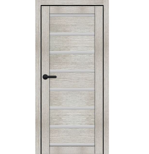 Двері міжкімнатні Portalino PL-ECO-03 Горна модрина ЕКО (зі склом сатин)