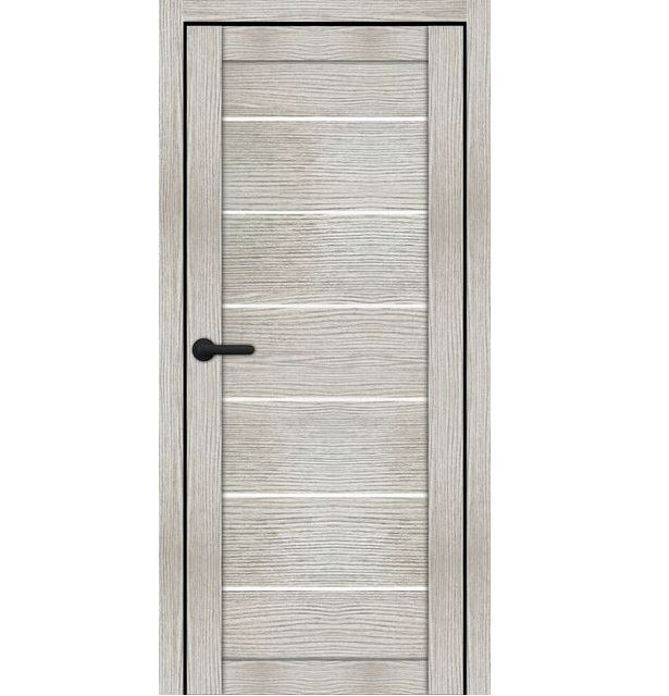 Двері міжкімнатні Portalino PL-ECO-08 Горна модрина ЕКО (зі склом сатин)