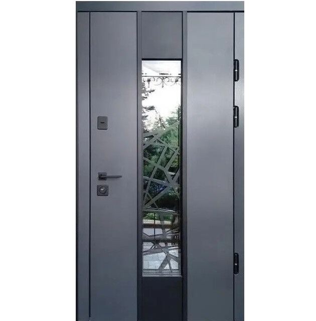 Вхідні двері Термопласт 22-10 Termo Steel Premium 970 мм (вуличні)