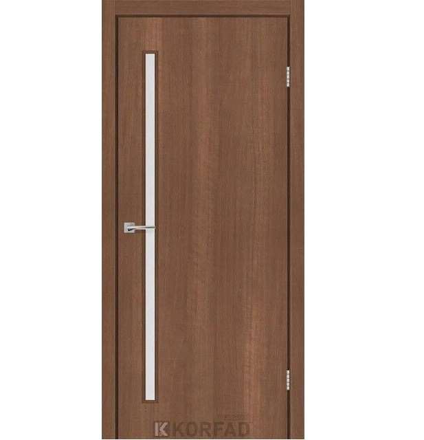 Двери межкомнатные Korfad Express Corner Glass-03 Ольха горная (стекло сатин)