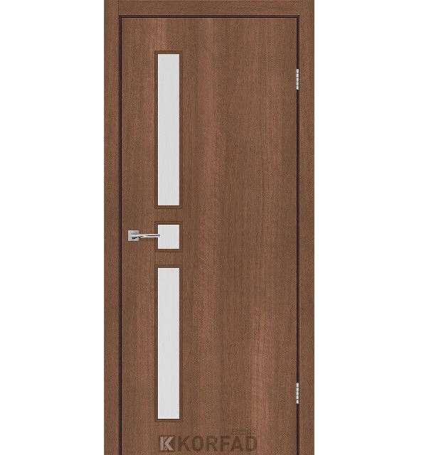 Двери межкомнатные Korfad Express Corner Glass-05 Ольха горная (стекло сатин)