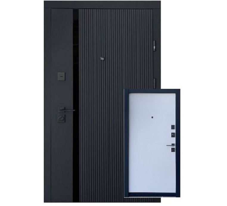 Вхідні двері STRAJ Fusion Vertical в квартиру 4K (Страж)