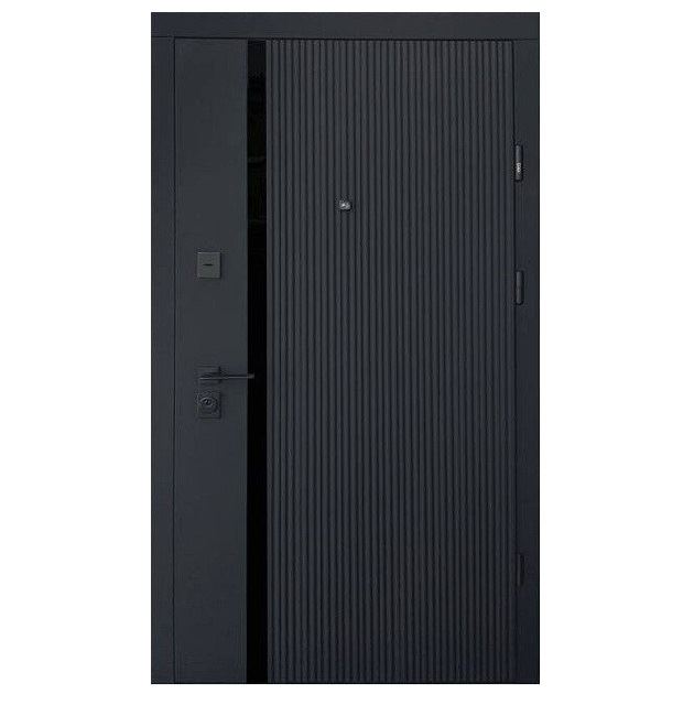 Вхідні двері STRAJ Fusion Vertical в квартиру 4K (Страж)