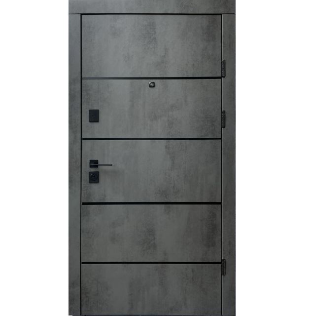 Входные двери в квартиру Qdoors Комби-Аk/Гладь Премиум
