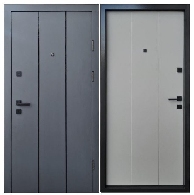 Входные двери в квартиру Qdoors Вертикаль-АК Премиум